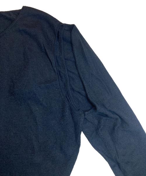 MM6 Maison Margiela（エムエムシックスメゾンマルジェラ）MM6 Maison Margiela (エムエムシックスメゾンマルジェラ) ニット ブラック サイズ:XSの古着・服飾アイテム