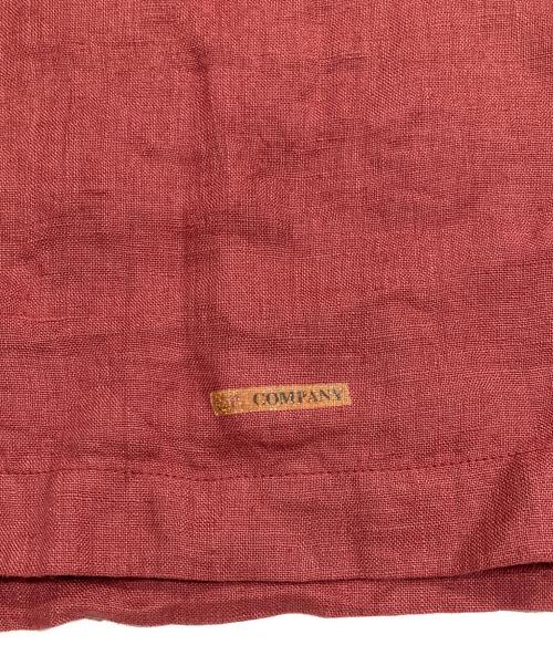 C.P COMPANY（シーピーカンパニー）C.P COMPANY (シーピーカンパニー) ハーフボタンシャツ ワインレッド サイズ:3の古着・服飾アイテム
