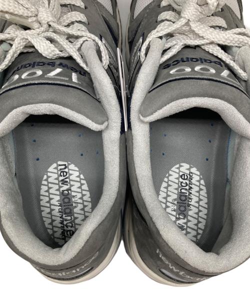 NEW BALANCE（ニューバランス）NEW BALANCE (ニューバランス) スニーカー グレー サイズ:27.5cm 未使用品の古着・服飾アイテム