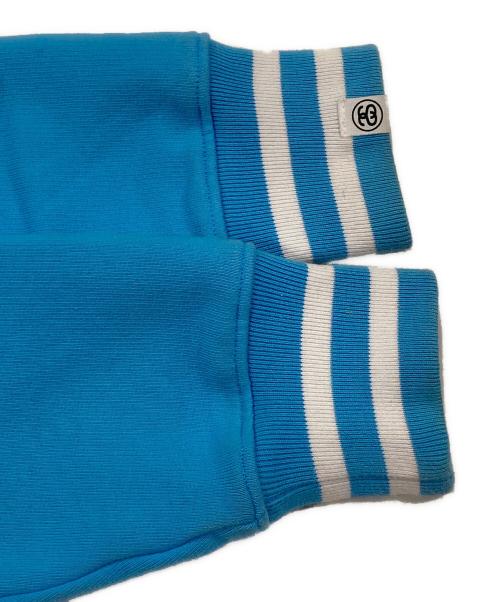 stussy（ステューシー）stussy (ステューシー) スタジャン ブルー サイズ:Lの古着・服飾アイテム