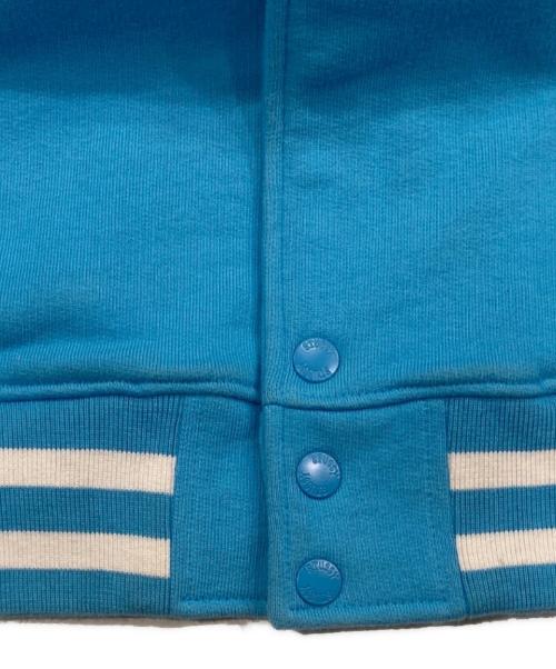 stussy（ステューシー）stussy (ステューシー) スタジャン ブルー サイズ:Lの古着・服飾アイテム