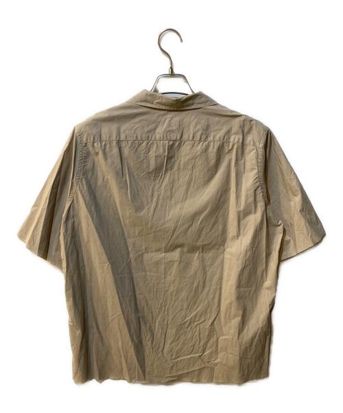 AURALEE（オーラリー）AURALEE (オーラリー) SELVEDGE WEATHER CLOTH HALF SLEEVED SHIRTS ベージュ サイズ:4の古着・服飾アイテム