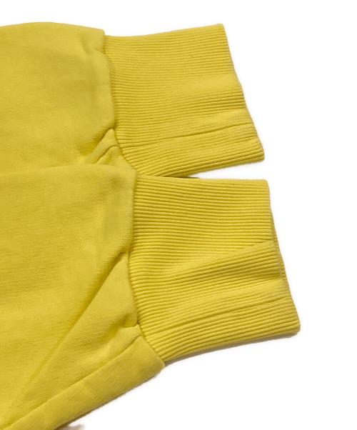 MM6 Maison Margiela（エムエムシックスメゾンマルジェラ）MM6 Maison Margiela (エムエムシックスメゾンマルジェラ) 長袖デザインスウェットプルオーバー イエロー サイズ:14の古着・服飾アイテム