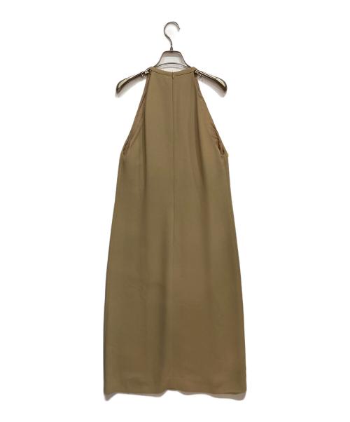 'S Max Mara（エスマックスマーラ）'S Max Mara (エスマックスマーラ) ホルターネックワンピース ベージュ サイズ:40の古着・服飾アイテム