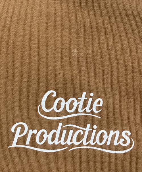 COOTIE PRODUCTIONS（クーティープロダクツ）COOTIE PRODUCTIONS (クーティープロダクツ) ドロップショルダーパーカー ブラウン サイズ:Lの古着・服飾アイテム