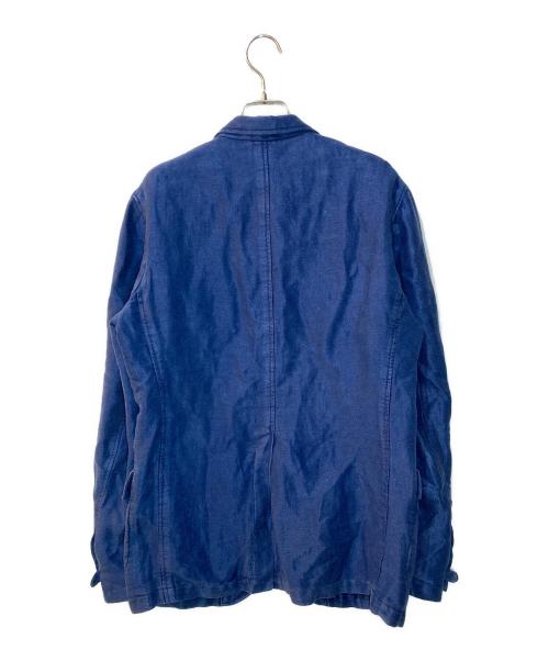 BOGLIOLI（ボリオリ）BOGLIOLI (ボリオリ) LINEN SAFARI K.JACKET ブルー サイズ:48の古着・服飾アイテム