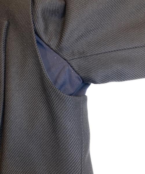 JIL SANDER（ジルサンダー）JIL SANDER (ジルサンダー) ウールカシミヤチェスターコート ネイビー サイズ:44の古着・服飾アイテム