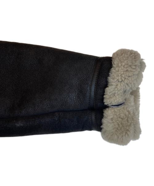 L'appartement（アパルトモン）L'appartement (アパルトモン) FORTE DEI MARM シープレザームートンジャケット ブラウン サイズ:40 未使用品の古着・服飾アイテム