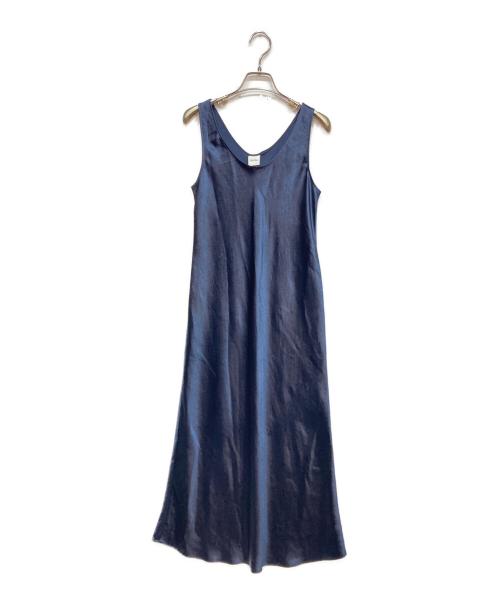 MaxMara（マックスマーラ）MaxMara (マックスマーラ) ノースリーブ ワンピース ネイビー サイズ:36の古着・服飾アイテム