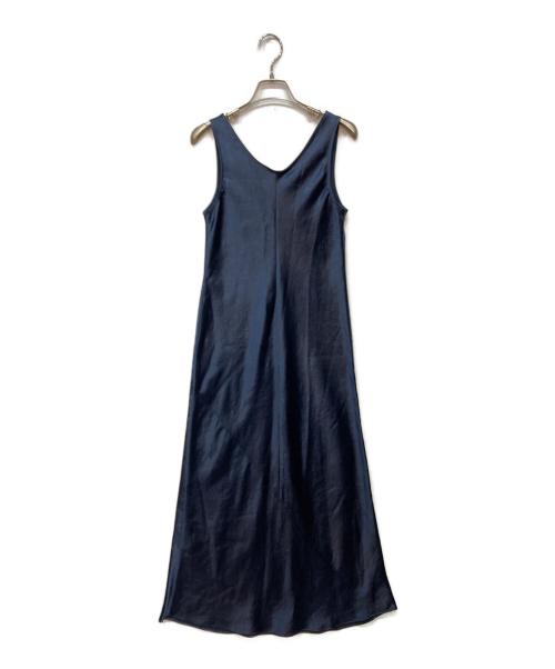 MaxMara（マックスマーラ）MaxMara (マックスマーラ) ノースリーブ ワンピース ネイビー サイズ:36の古着・服飾アイテム