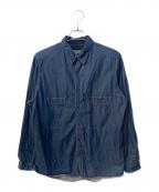 CHRISTOPHE LEMAIREクリストフ ルメール）の古着「デニムシャツ」｜インディゴ