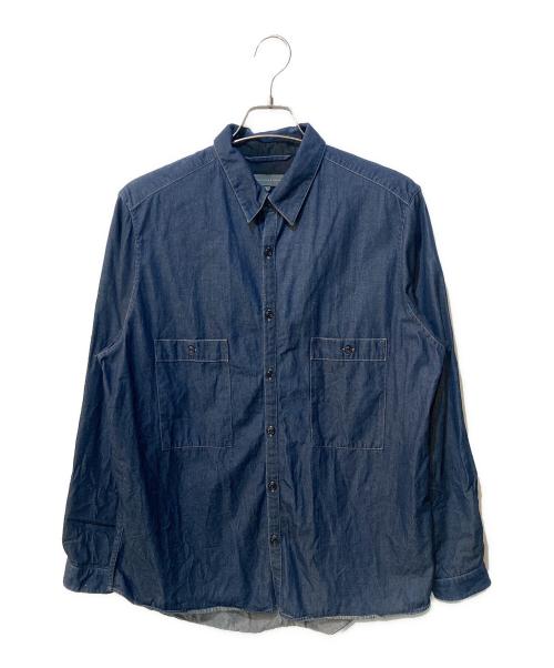 CHRISTOPHE LEMAIRE（クリストフ ルメール）CHRISTOPHE LEMAIRE (クリストフ ルメール) デニムシャツ インディゴ サイズ:2の古着・服飾アイテム