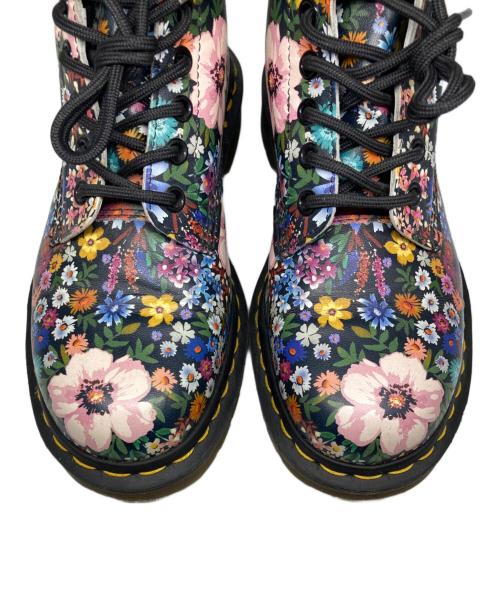 Dr.Martens（ドクターマーチン）Dr.Martens (ドクターマーチン) フラワープリント8ホールブーツ マルチカラー サイズ:UK4の古着・服飾アイテム