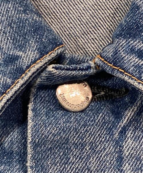 uniform experiment（ユニフォームエクスペリメント）uniform experiment (ユニフォームエクスペリメント) DENIM TRUCKER JACKET インディゴ サイズ:1の古着・服飾アイテム