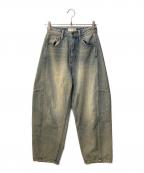 Sea Room lynnシールームリン）の古着「Roundishルーズ」｜インディゴ