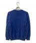 TOMORROW LAND (トゥモローランド) エクストラファインメリノウール クルーネックプルオーバー ブルー サイズ:M 未使用品：5000円