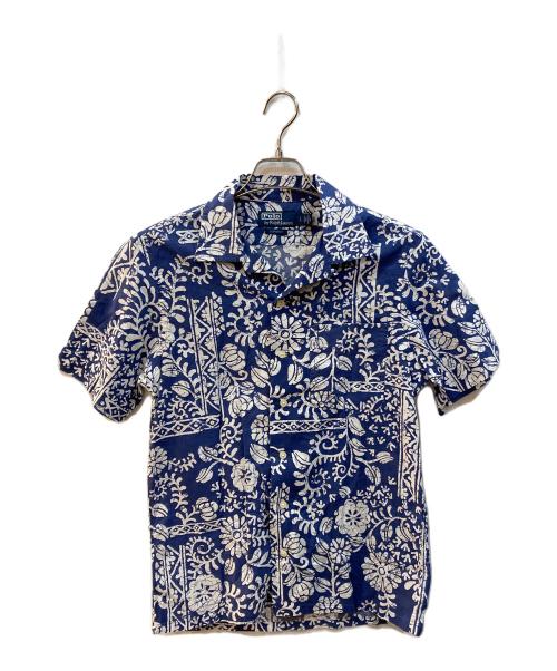 POLO RALPH LAUREN（ポロ・ラルフローレン）POLO RALPH LAUREN (ポロ・ラルフローレン) アロハシャツ ネイビー サイズ:Ｓの古着・服飾アイテム