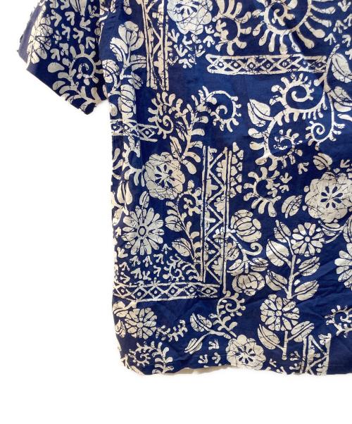 POLO RALPH LAUREN（ポロ・ラルフローレン）POLO RALPH LAUREN (ポロ・ラルフローレン) アロハシャツ ネイビー サイズ:Ｓの古着・服飾アイテム