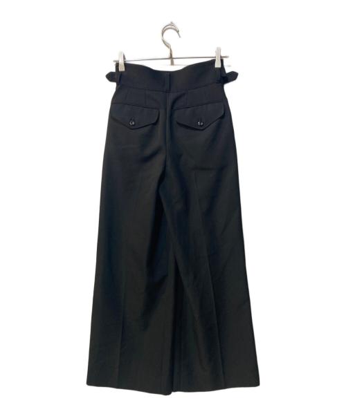 THE RERACS（ザ リラクス）THE RERACS (ザ リラクス) edition (エディション) GURKHA2タックパンツ ブラック サイズ:36の古着・服飾アイテム