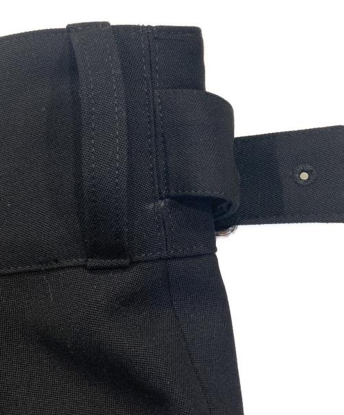 THE RERACS（ザ リラクス）THE RERACS (ザ リラクス) edition (エディション) GURKHA2タックパンツ ブラック サイズ:36の古着・服飾アイテム