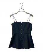 THIRD MAGAZINEサードマガジン）の古着「4 BUSTIER」｜ブラック