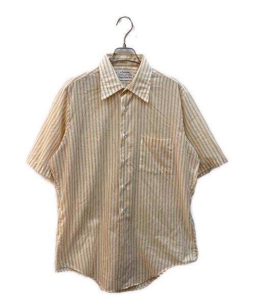 ARROW（アロー）ARROW (アロー) 【古着】ストライプシャツ ベージュ サイズ:15の古着・服飾アイテム