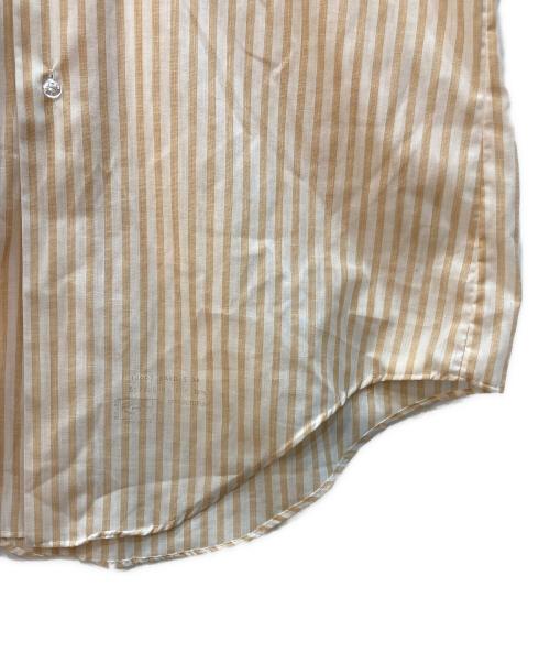 ARROW（アロー）ARROW (アロー) 【古着】ストライプシャツ ベージュ サイズ:15の古着・服飾アイテム