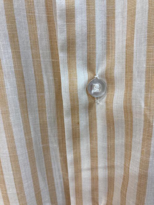 ARROW（アロー）ARROW (アロー) 【古着】ストライプシャツ ベージュ サイズ:15の古着・服飾アイテム
