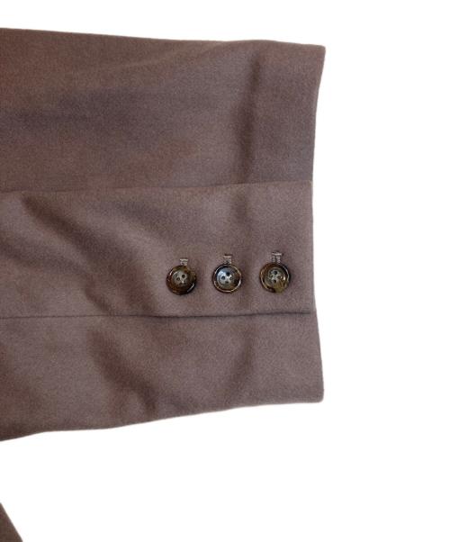 Mystrada（マイストラーダ）Mystrada (マイストラーダ) バックボリュームコート ブラウン サイズ:38 未使用品の古着・服飾アイテム