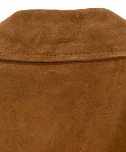 TAGLIATORE（タリアトーレ）TAGLIATORE (タリアトーレ) FRANKLYN スウェードライダースジャケット ブラウン サイズ:46の古着・服飾アイテム