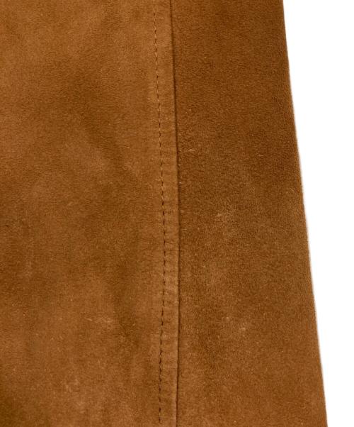 TAGLIATORE（タリアトーレ）TAGLIATORE (タリアトーレ) FRANKLYN スウェードライダースジャケット ブラウン サイズ:46の古着・服飾アイテム