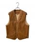 CORONADO（コロナド）の古着「レザーベスト」｜ブラウン