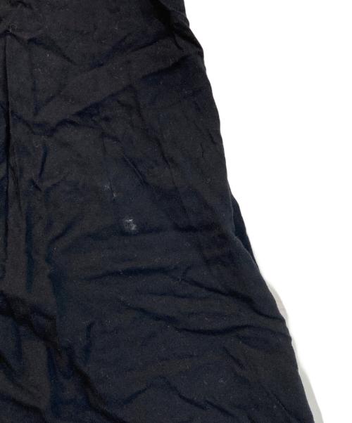 Y's（ワイズ）Y's (ワイズ) レーヨンギャザースカート ブラック サイズ:Mの古着・服飾アイテム