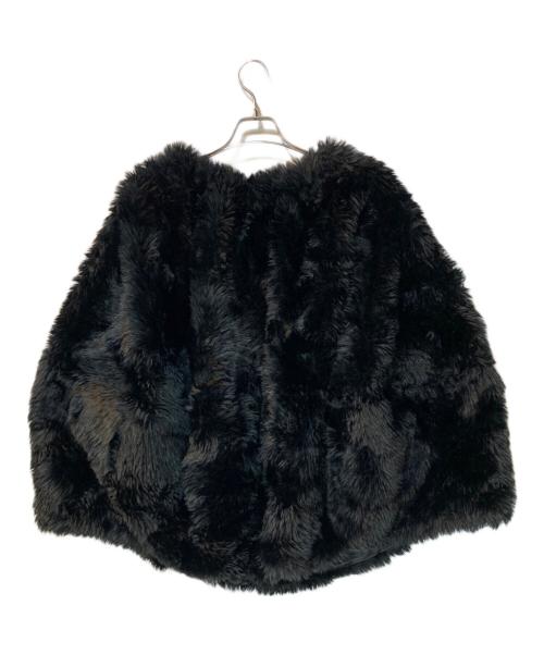 COMME des GARCONS（コムデギャルソン）COMME des GARCONS (コムデギャルソン) エコファースカートスカート ブラック サイズ:Sの古着・服飾アイテム