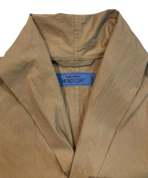ISSEY MIYAKE（イッセイミヤケ）ISSEY MIYAKE (イッセイミヤケ) WIND COAT ベージュ サイズ:Sの古着・服飾アイテム