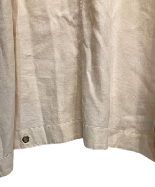 BEARDSLEY（ビアズリー）BEARDSLEY (ビアズリー) テントワンピース ベージュ サイズ:Freeの古着・服飾アイテム