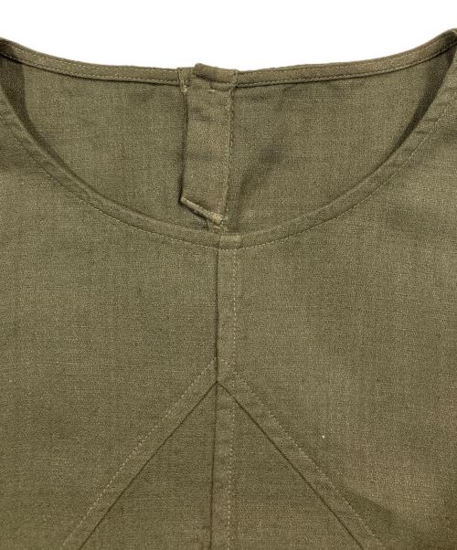 BEARDSLEY（ビアズリー）BEARDSLEY (ビアズリー) テントワンピース グリーン サイズ:Freeの古着・服飾アイテム