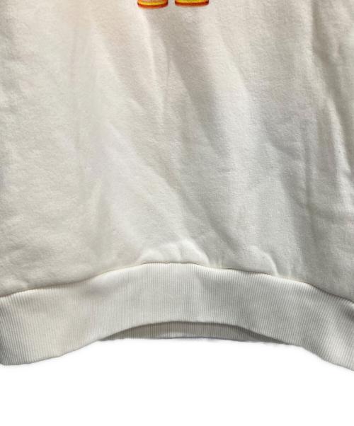 BEAR BRICK（ベアブリック）BEAR BRICK (ベアブリック) PANGAIA (パンゲア) プリントフーディ‐ ホワイト サイズ:Mの古着・服飾アイテム