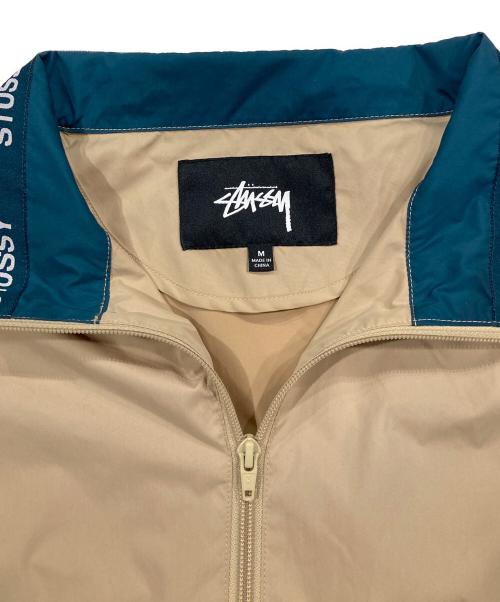 stussy（ステューシー）stussy (ステューシー) Lewis Track JKT ベージュ サイズ:Mの古着・服飾アイテム