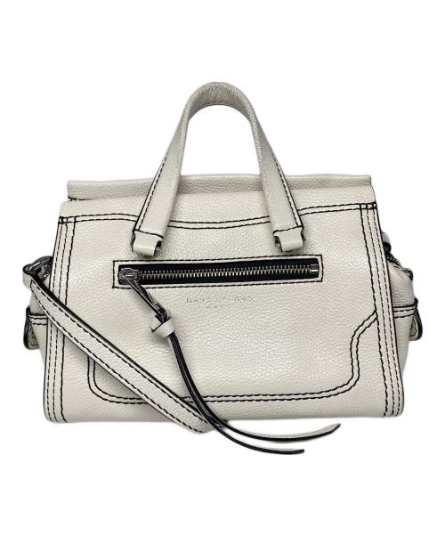 MARC JACOBS（マークジェイコブズ）MARC JACOBS (マークジェイコブス) ミニ クルーザー 2WAYハンドバッグ ホワイト サイズ:不明の古着・服飾アイテム