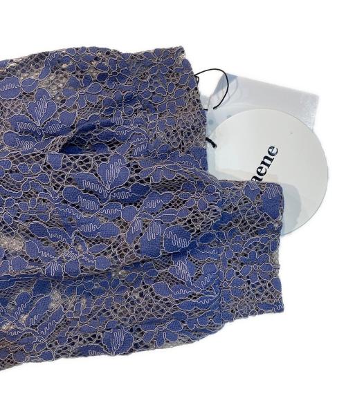 Kaene（カエン）Kaene (カエン) オールレースAラインワンピース パープル サイズ:Free 未使用品の古着・服飾アイテム