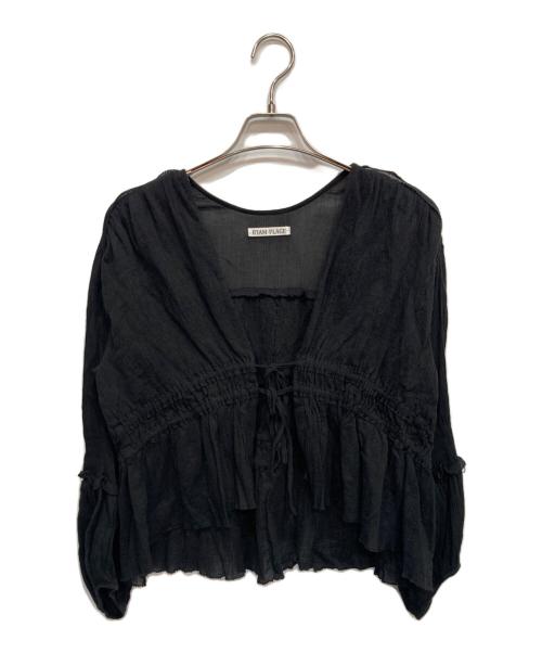 R'IAM（リアム）R'IAM (リアム) SWEET ブラウス ブラック サイズ:Freeの古着・服飾アイテム