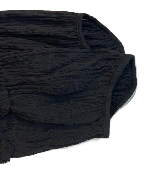 R'IAM（リアム）R'IAM (リアム) SWEET ブラウス ブラック サイズ:Freeの古着・服飾アイテム