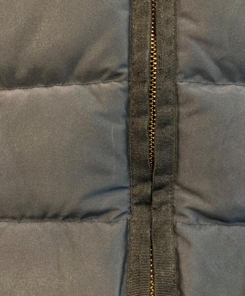 green label relaxing（グリーンレーベルリラクシング）green label relaxing (グリーンレーベルリラクシング) フォックスファーロングダウンコート ネイビー サイズ:36の古着・服飾アイテム