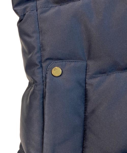 green label relaxing（グリーンレーベルリラクシング）green label relaxing (グリーンレーベルリラクシング) フォックスファーロングダウンコート ネイビー サイズ:36の古着・服飾アイテム