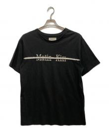 Matin Kim（マーティン・キム）の古着「プリント Tシャツ」｜ブラック