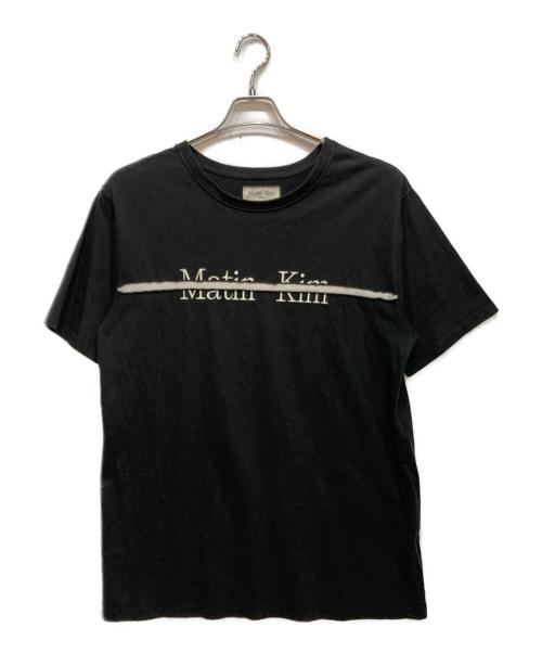 Matin Kim（マーティン・キム）Matin Kim (マーティン・キム) プリント Tシャツ ブラック サイズ:Fの古着・服飾アイテム