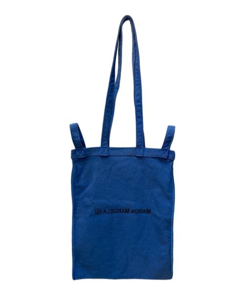 MM6 Maison Margiela（エムエムシックスメゾンマルジェラ）MM6 Maison Margiela (エムエムシックスメゾンマルジェラ) トートバッグ ブルーの古着・服飾アイテム