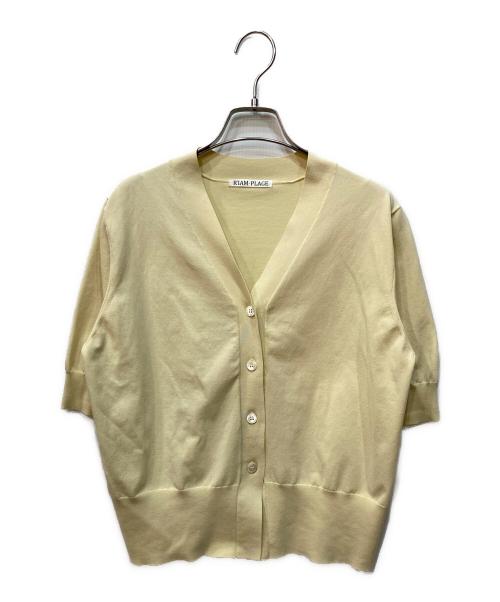 RIAM PLAGE（リアム プラージュ）RIAM PLAGE (リアム プラージュ) Plage R'IAM WRAP カーディガン イエロー サイズ:Freeの古着・服飾アイテム