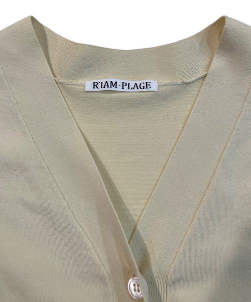 RIAM PLAGE（リアム プラージュ）RIAM PLAGE (リアム プラージュ) Plage R'IAM WRAP カーディガン イエロー サイズ:Freeの古着・服飾アイテム